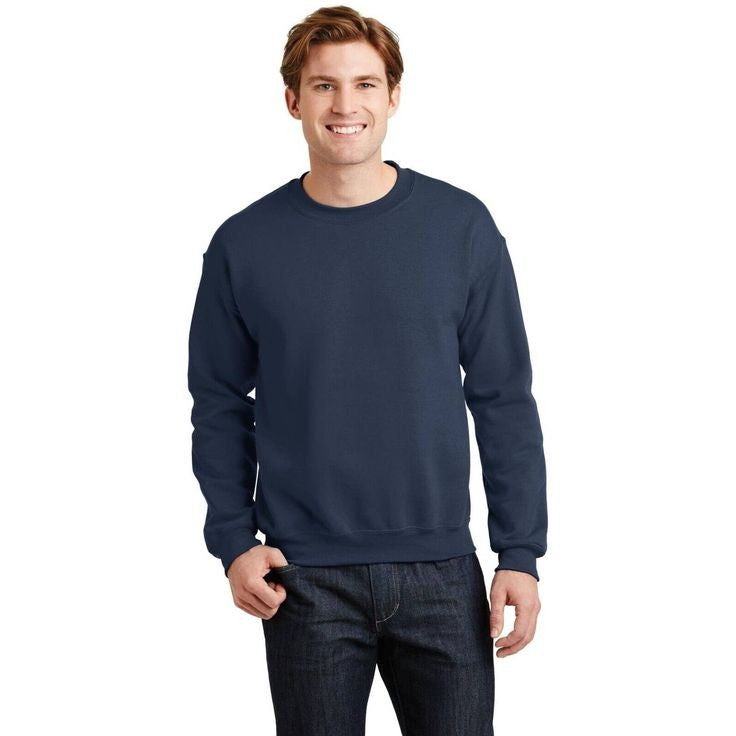 CUiTO™ Cotton Navy Blue Plain Sweat Shirt 320 GSM