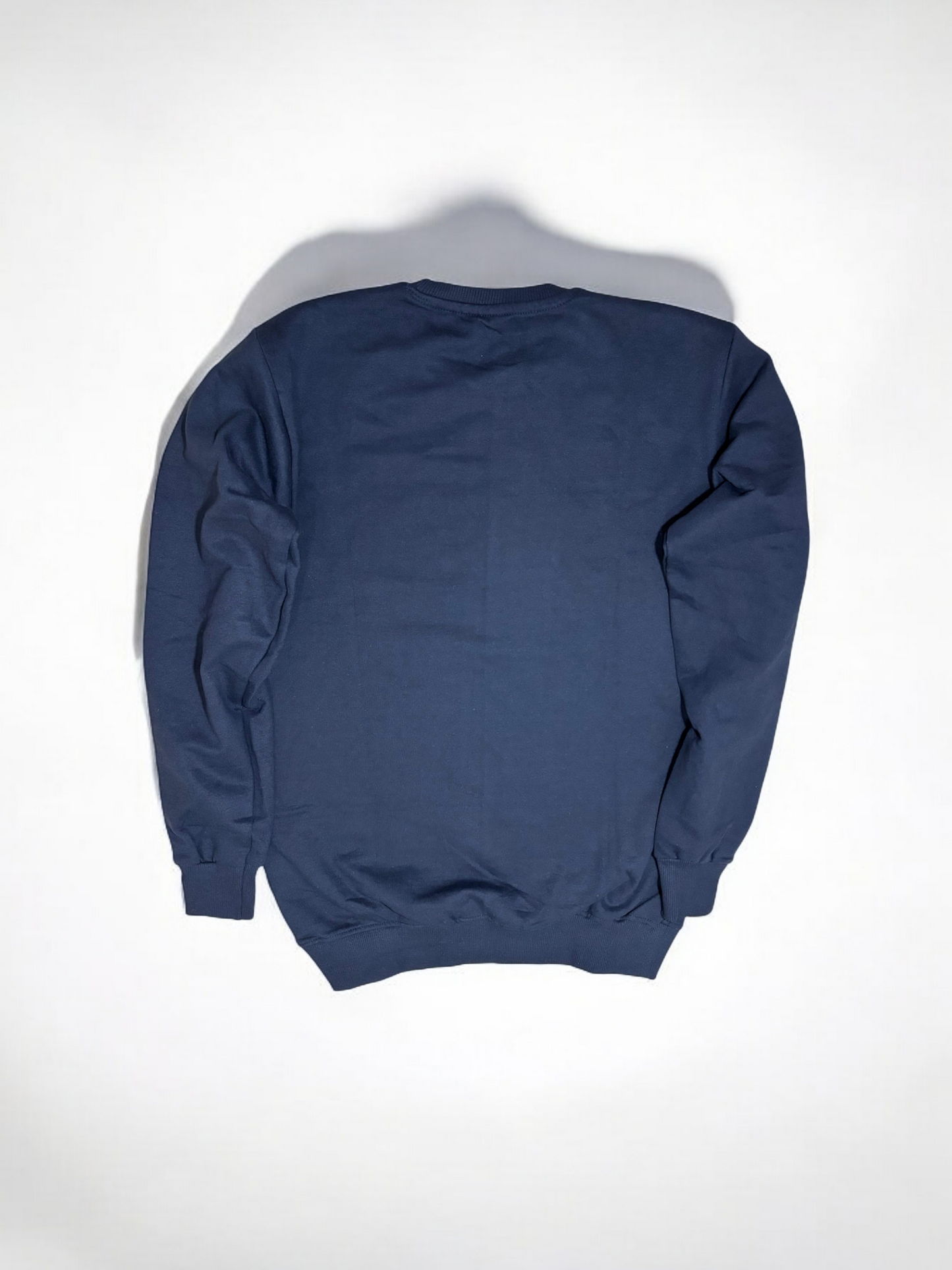 CUiTO™ Navy Blue Sweat shirt 320 GSM Printed Street Wear Design