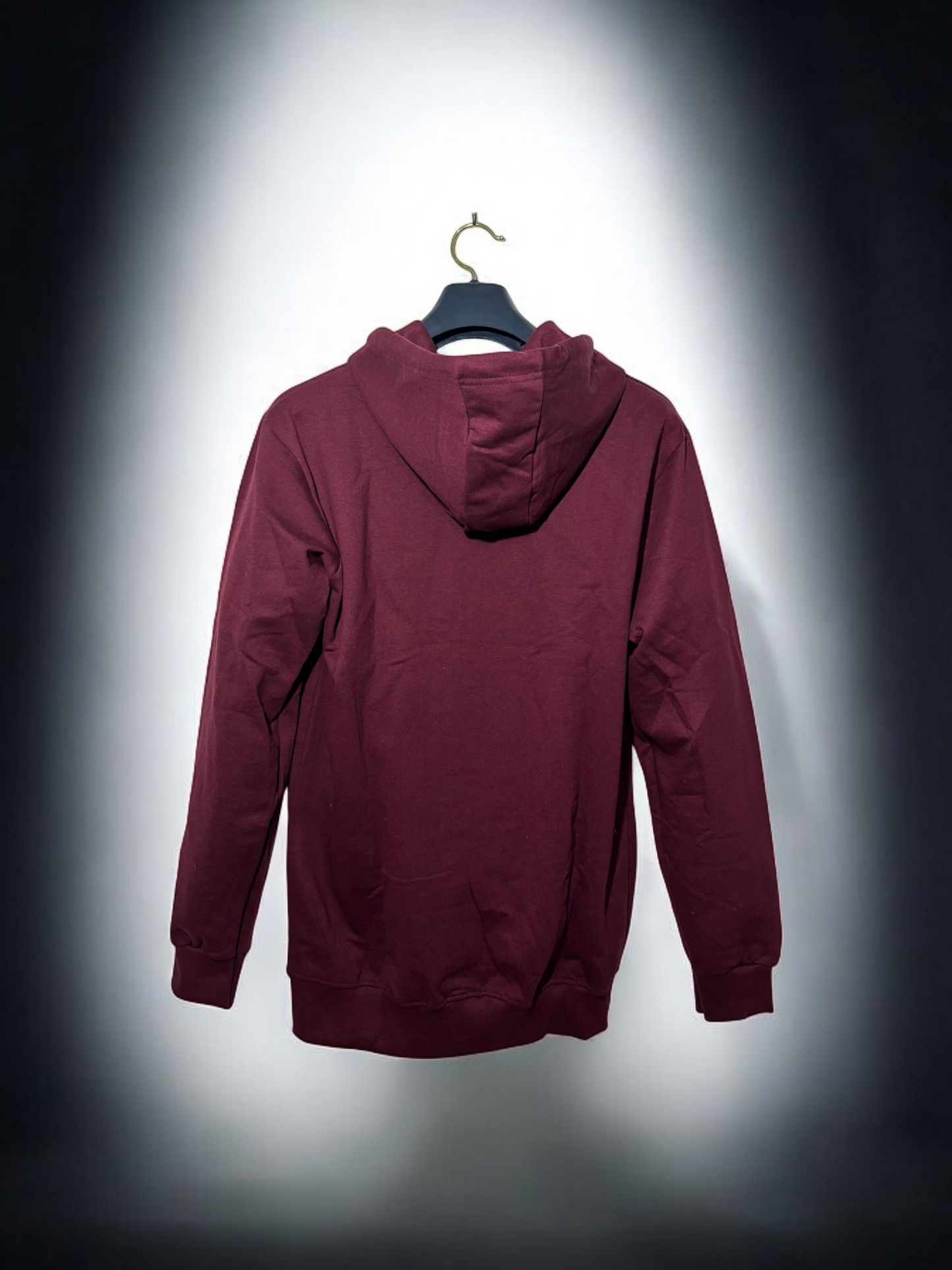 CUiTO™ Maroon Cotton Hoodies 320 GSM Printed Belive in Design