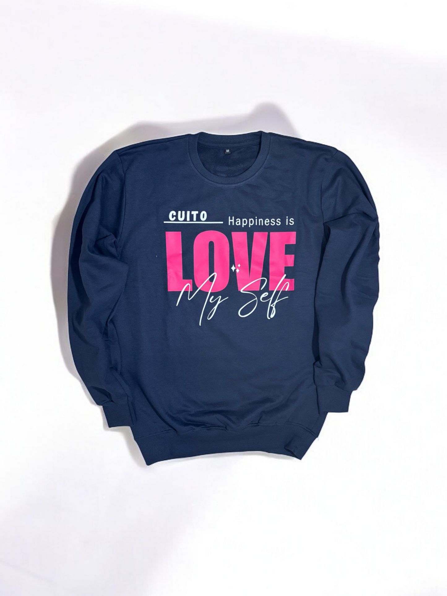 CUiTO™ Sweat shirt Cotton 320 GSM Printed Love Design